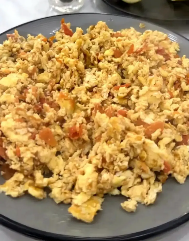 صحن شكشوكة بالسمن الإماراتي 