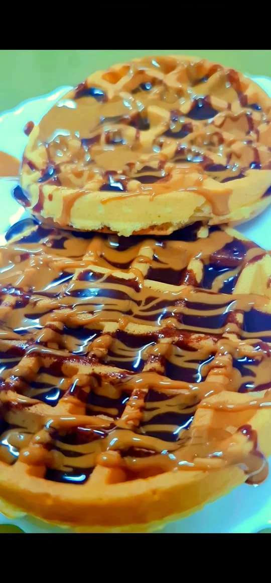 وافلز بالشوكولاتة