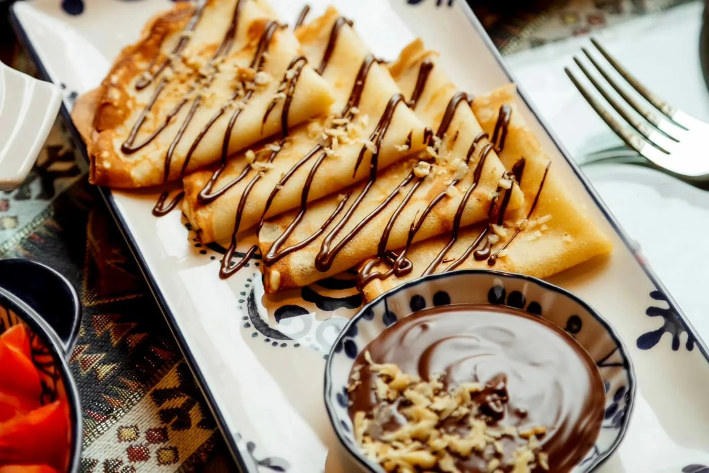 كريب بالشوكولاتة